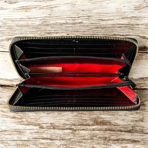 Kate Spade Lacey Belleville Plaid Long Wallet - Picture 4 of 10